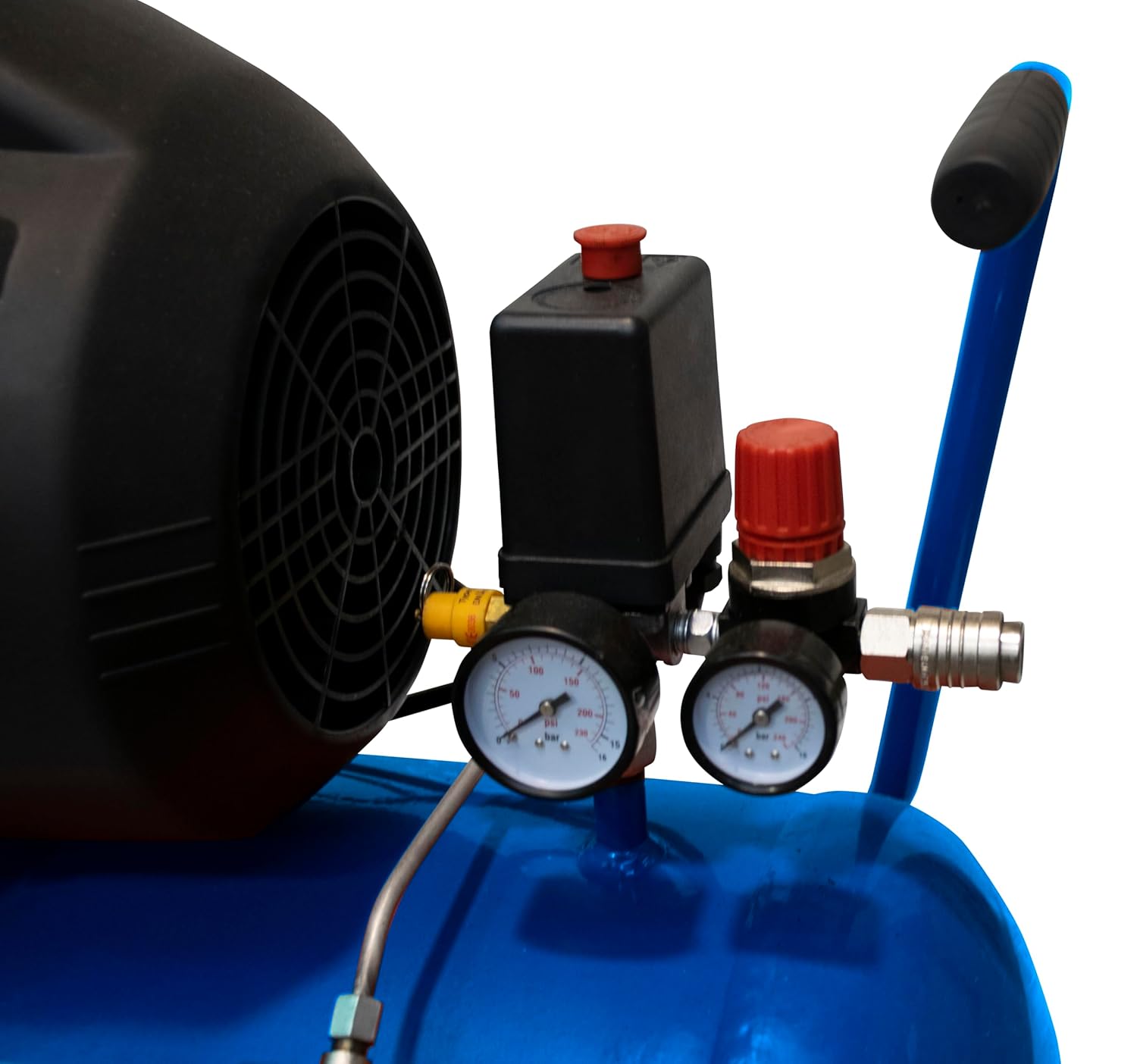 Olejový, výkonný, vzduchový kompresor, 10 barů, 50 l, 2,2 kW, 365 l/min., 230 V MICHELIN MB 3650 model 2024